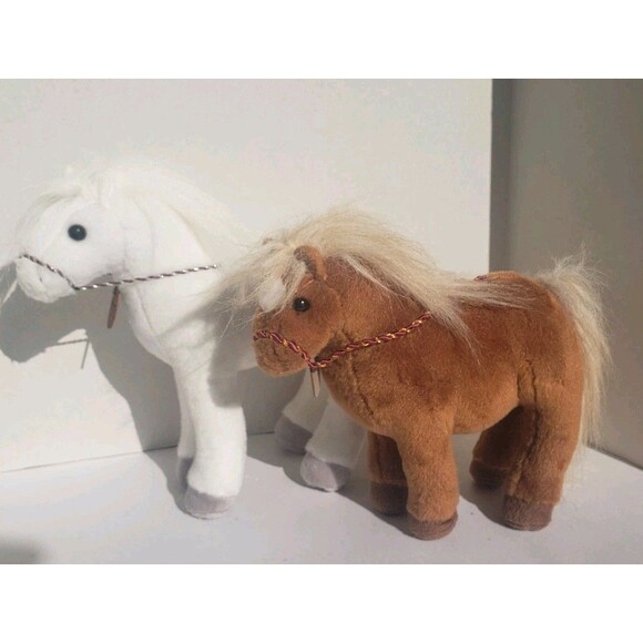 Lot Of 2: BREYER Arabian 13" & Brown 10" "A Horse Of My Very Own" Plush Stuffed - Picture 2 of 9